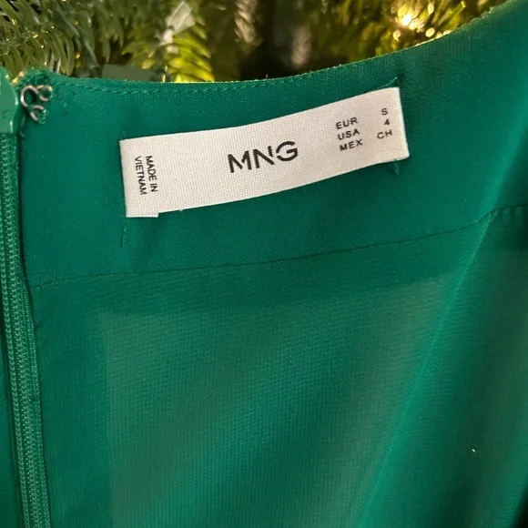 Chic Bright Green Mango Dress - Picture 5 of 5